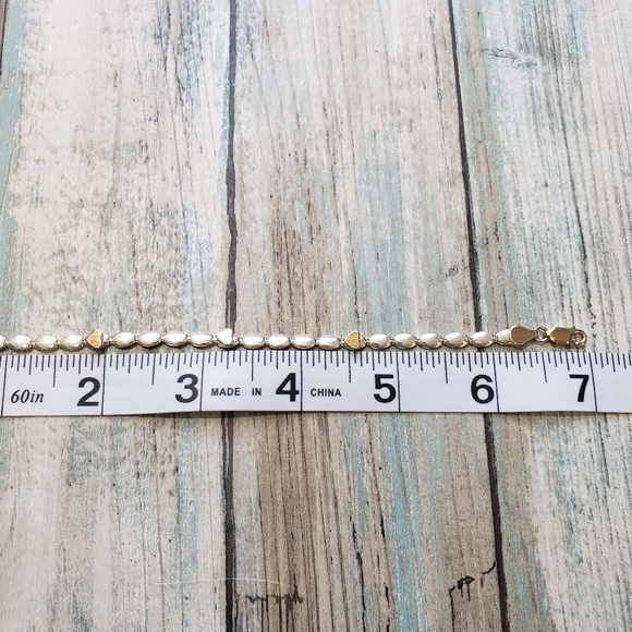 💕HP💕925 Italy Two Tones Bracelet! - Picture 7 of 10